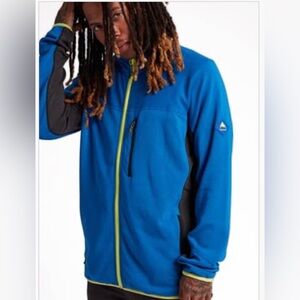 NWT BURTON MINTURN FULL ZIP FLEECE – MEN’S Size XL
